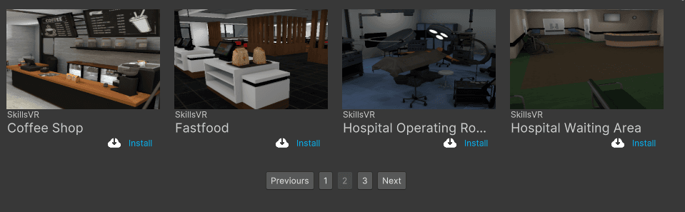 View Results dropdown
