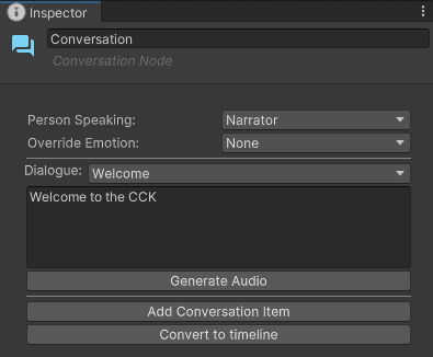 Conversation Node