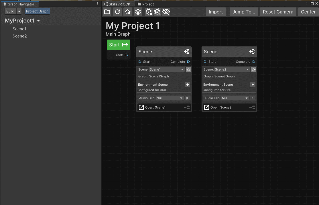 Deleting projects