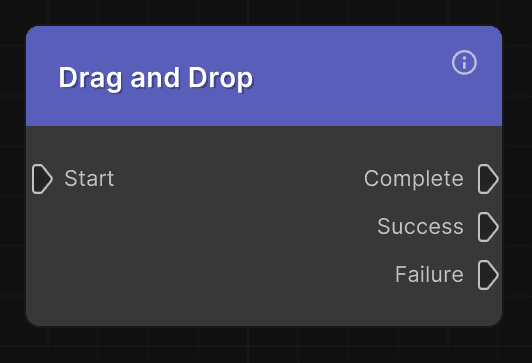 Drag and Drop Node