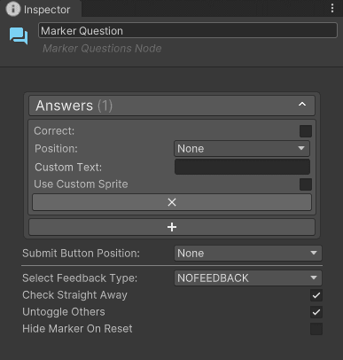 Marker Question Node