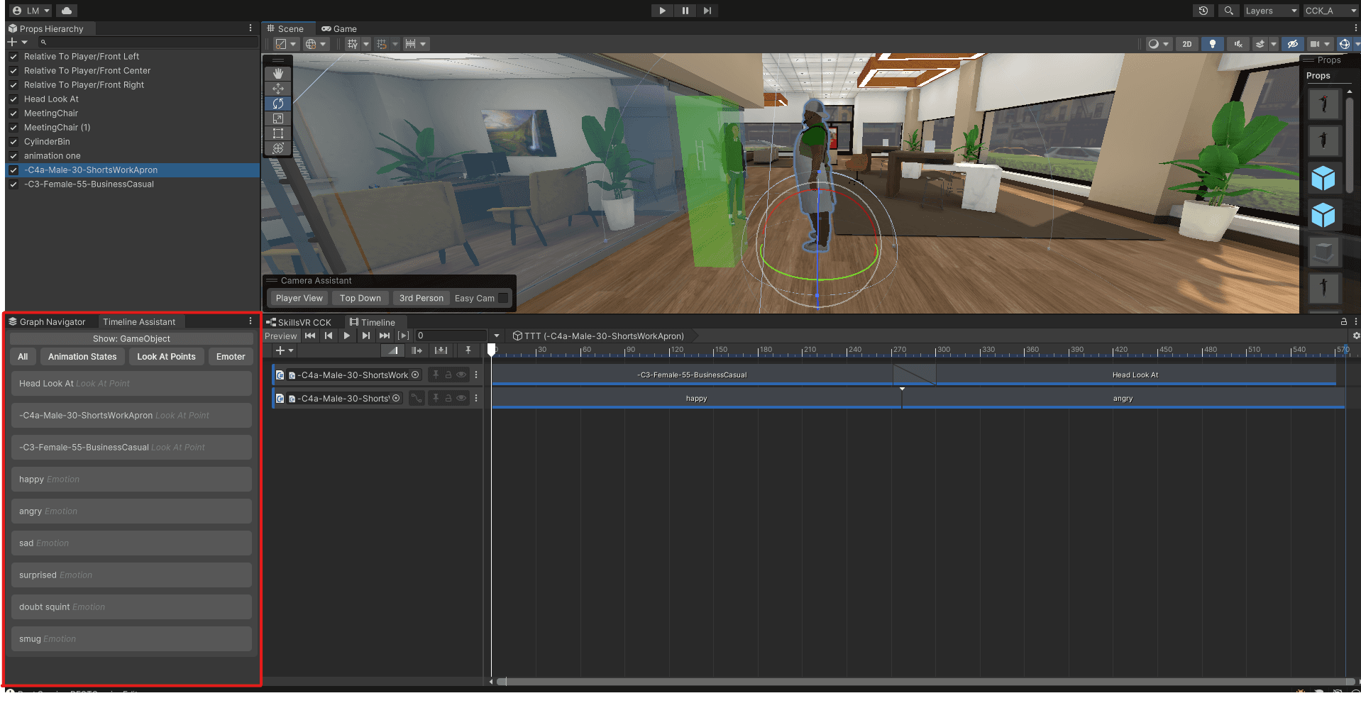 Animation states