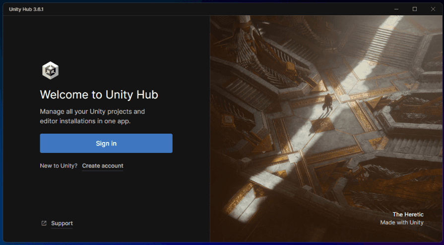 Unity Setup 1