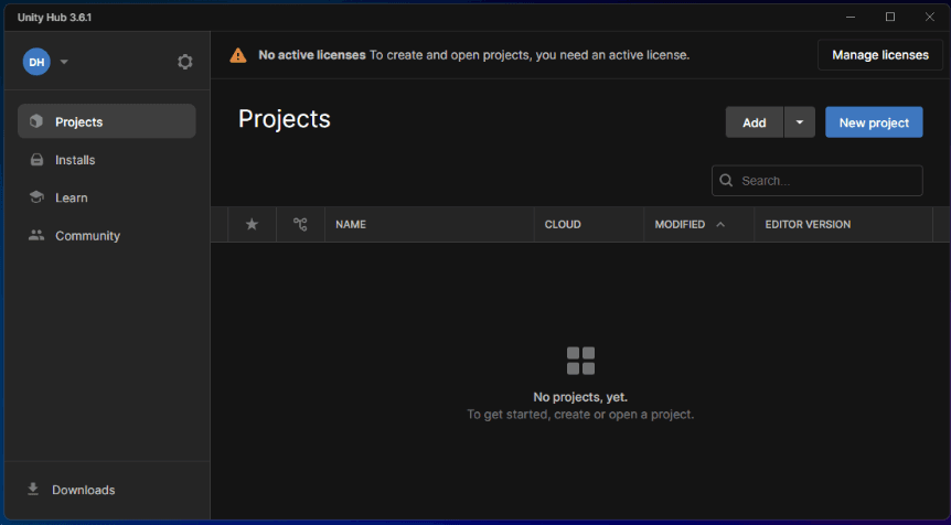Unity Setup 2
