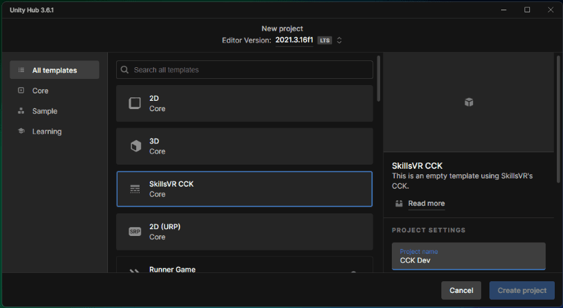 Unity Setup 7
