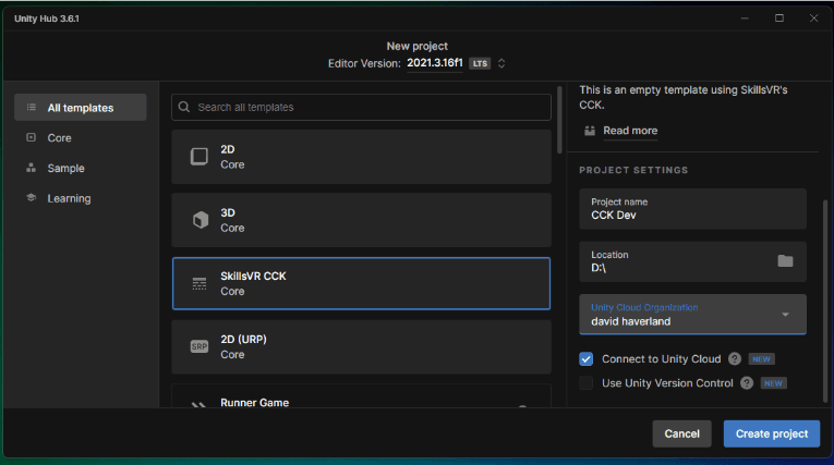 Unity Setup 8